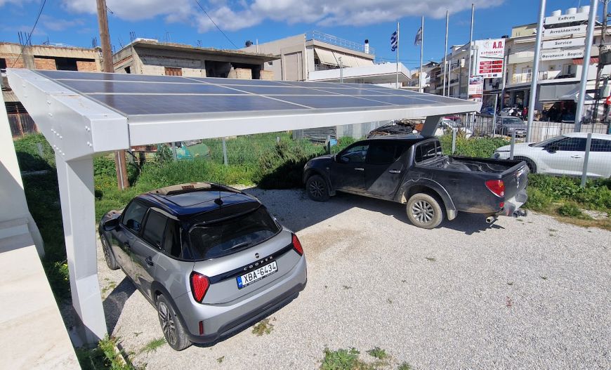 Φωτοβολταϊκά Στέγαστρα